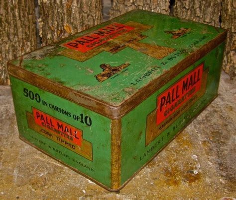 Vintage Pall Mall Metal Box 